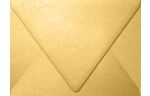 A7 Contour Flap Envelope (5 1/4 x 7 1/4) Gold Metallic