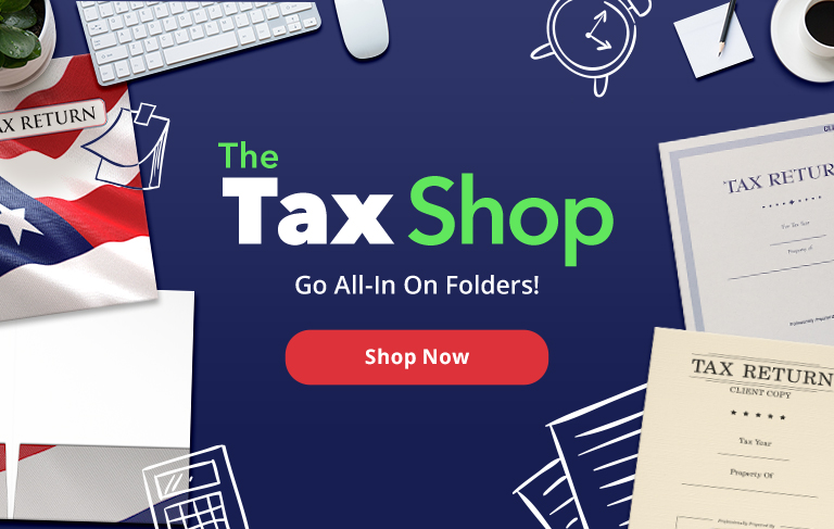 The Tax Shop | Folders.com