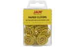 Circular Paper Clips (Pack of 50) Yellow
