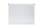9 3/4 x 13 Plastic Envelopes with Zip Closure - Letter Booklet - (Pack of 12) Clear