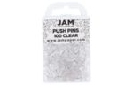 Push Pins (Pack of 100) Clear