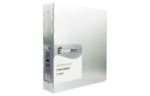 9 7/8 x 1 1/2 x 11 5/8 Aluminum 3 Ring Binder (Pack of 1) Silver