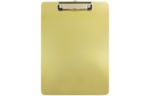 9 x 12 1/2 Letter Size Aluminum Clipboard (Pack of 3) Gold