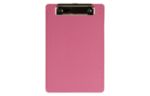 6 x 9 Small Plastic Clipboards Pink