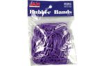 Colorful Rubber Bands - Size 33 (Pack of 100) Purple
