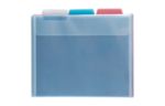 Two Pocket Glossy Presentation Folders (Pack of 6) Assorted