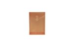 6 1/4 x 9 1/4 Plastic Envelopes with Button & String Tie Closure - Open End - (Pack of 6) Peach