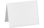 A9 Folded Card (5 1/2 x 8 1/2) White Linen