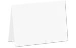 #17 Mini Folded Card (2 9/16 x 3 9/16) White 100% Recycled 80lb.
