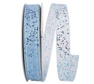 5/8" Sheer Sparkle Ribbon, 25 yards