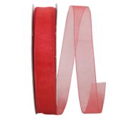 7/8" Chiffon Mono Sheer Ribbon, 100 Yards