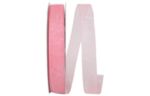 7/8" Chiffon Mono Sheer Ribbon, 100 Yards Rose Pink