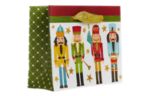 Tiny (5 x 4 x 2) Gift Bag - (Pack of 120) Traditional Nutcracker
