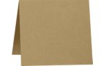 6 1/4 x 6 1/4 Square Folded Card Grocery Bag