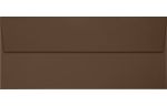 #9 Slimline Square Flap Envelope (3 7/8 x 8 7/8) Chocolate