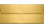 Slimline Invitation Envelope (3 7/8 x 8 7/8 Gold Metallic