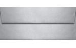 #9 Slimline Square Flap Envelope (3 7/8 x 8 7/8) Silver Metallic