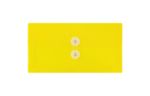5 1/4 x 10 Plastic Envelopes with Button & String Tie Closure - #10 Booklet - (Pack of 12) Yellow