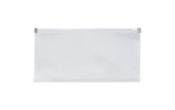 5 x 10 Plastic Pencil Pouches with Zip Closure - (Pack of 12) Envelopes