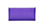 5 x 10 Plastic Envelopes with Zip Closure - #10 Booklet - (Pack of 6) Violet Purple