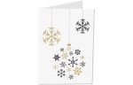 A7 Folded Card Set (Pack of 25) Snowflake
