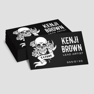 White Ink | Business Card | Envelopes.com