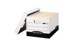 15 x 12 x 10 R-Kive File Storage Box White/Black