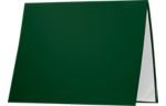 8 1/2 x 11 Leatherette Certificate Holder Dark Green
