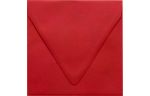 6 1/2 x 6 1/2 Square Contour Flap Envelope Ruby Red
