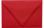 A4 Contour Flap Envelope (4 1/4 x 6 1/4) Ruby Red