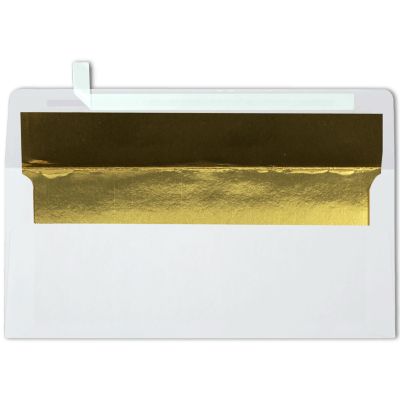 #10 Foil Lined Square Flap Envelope (4 1/8 x 9 1/2)