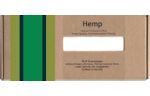 2 x 4 Hemp Paper Adhesive Labels Natural White