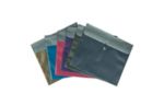 15 x 18 Plastic Envelopes with Button & String Tie Closure (Pack of 6) Assorted