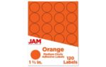 1 2/3 Inch Circle Label (Pack of 120) Orange