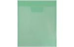 9 7/8 x 11 3/4 Plastic Envelopes with Tuck Flap Closure (Pack of 12) Green