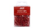 Regular 1 inch Paper Clips (Pack of 25) Red