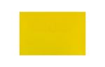 9 3/4 x 14 1/2 Plastic Envelopes with Hook & Loop Closure - Legal Booklet - (Pack of 6) Yellow