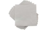 Paper Beverage Napkin (16 per pack) - Small (5 x 5) Silver