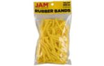 Durable Rubber Bands - Size 64 Multi-Purpose (Pack of 100) Yellow