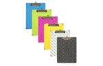 9 x 12 1/2 Paperboard Clipboard Assorted