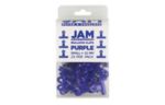 Small Metal Bulldog Clips (Pack of 25) Purple
