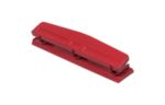 Metal 3 Hole Punch - 10 Sheet Capacity Red