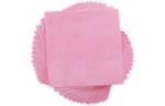 Paper Beverage Napkin (16 per pack) - Small (5 x 5) Baby Pink