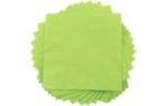 Paper Beverage Napkin (40 per pack) - Small (5 x 5) Lime Green