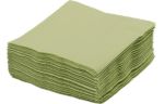 Paper Beverage Napkin (16 per pack) - Small (5 x 5) Leaf Green