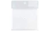 12 3/4 x 10 1/2 Plastic Envelopes with Button & String Tie Closure & 2 Dividers (Pack of 12)