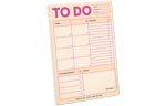 6 x 9 Classic Notepad (60 Sheets) Peach - To Do