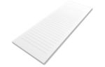 5 1/2 x 8 1/2 Blank Notedpad (50 Sheets/Pad) (Full Color) White 100% Recycled