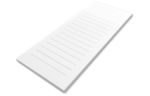 4 x 5 1/2 Ruled Notepad (50 Sheets/Pad) (Full Color) White 100% Recycled