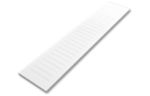 3 x 8 Ruled Notepad (50 Sheets/Pad) White 100% Recycled